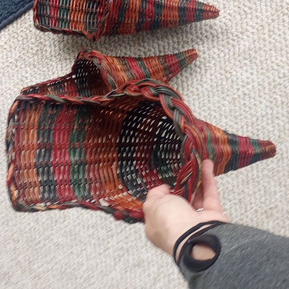 Thanksgiving cornucopia baskets Total Of 4 - Picture 3 of 4